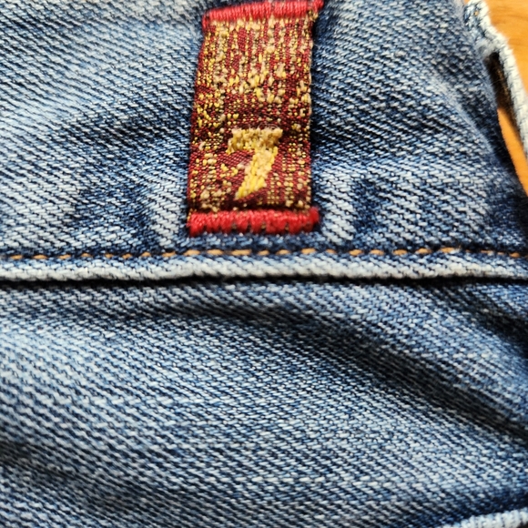 7 for all Mankind Standard Straight Leg Size 28 Inseam 32 NEVER WORN NWT - Picture 4 of 9